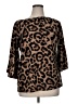 Amaryllis Animal Print Brown Cardigan Size XL - photo 1