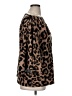 Amaryllis Animal Print Brown Cardigan Size XL - photo 4