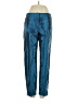 Elizabeth and James 100% Polyester Metallic Blue Casual Pants Size 4 - photo 1