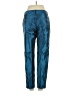 Elizabeth and James 100% Polyester Metallic Blue Casual Pants Size 4 - photo 2