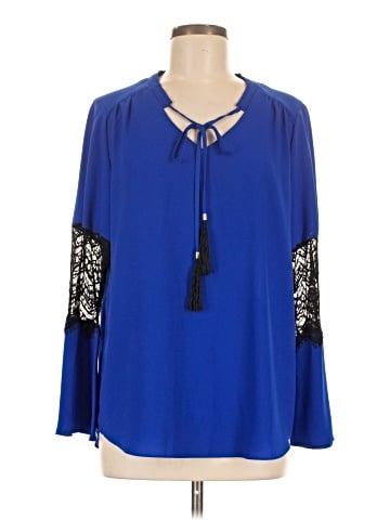 Gibson Latimer Long Sleeve Blouse (view 1)