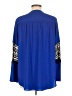 Gibson Latimer 100% Polyester Solid Blue Long Sleeve Blouse Size M - photo 2