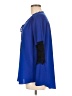 Gibson Latimer 100% Polyester Solid Blue Long Sleeve Blouse Size M - photo 5