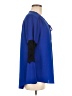 Gibson Latimer 100% Polyester Solid Blue Long Sleeve Blouse Size M - photo 4