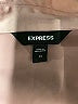 Express 100% Polyester Brown Long Sleeve Blouse Size XS - photo 7