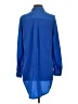 Express 100% Polyester Blue 3/4 Sleeve Blouse Size XS - photo 2