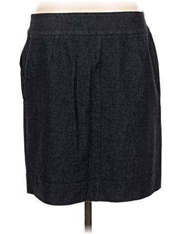 Kenneth Cole REACTION Denim Skirt (view 2)