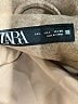 Zara Tweed Tan Coat Size L - photo 3