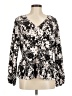 Nine West Black Long Sleeve Blouse Size M - photo 1