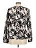 Nine West Black Long Sleeve Blouse Size M - photo 2