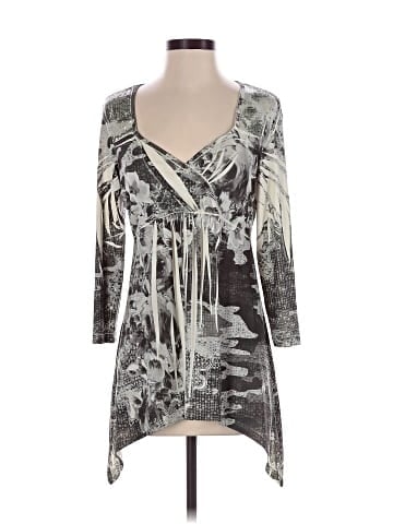 One World 3/4 Sleeve Top (view 1)