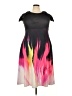 Unbranded Graphic Black Cocktail Dress Size XXL - photo 1
