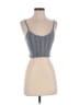 Laura Ashley Silver Sleeveless Top Size S - photo 1