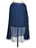 Boohoo 100% Polyester Solid Blue Formal Skirt Size 8 - photo 1