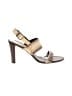 Stuart Weitzman Gold Brown Sandals Size 11 - photo 1