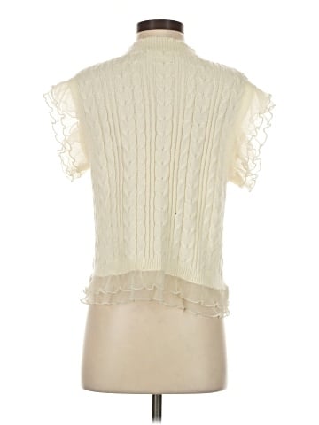 Self Contrast Sweater Vest (view 2)