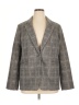 Joan Rivers Plaid Gray Blazer Size XL - photo 1