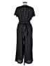 Max Studio Polka Dots Black Jumpsuit Size 1X - photo 2