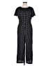 Max Studio Polka Dots Black Jumpsuit Size 1X - photo 1