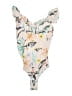 BCBGeneration Ivory Bodysuit Size L - photo 1