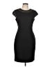 Calvin Klein Solid Black Cocktail Dress Size 10 - photo 1