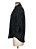 Iz Byer Polka Dots Black 3/4 Sleeve Blouse Size XS - photo 5