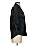 Iz Byer Polka Dots Black 3/4 Sleeve Blouse Size XS - photo 4