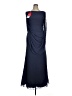 JJ's House 100% Polyester Blue Cocktail Dress Size 14 - photo 1