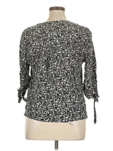 Jones New York 3/4 Sleeve T-Shirt (view 2)