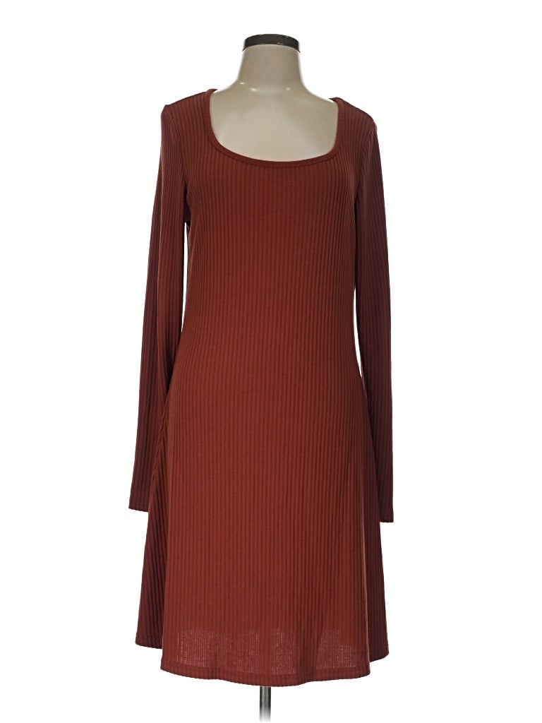 Pre-owned Old Navy Casual Dress In Burgundy