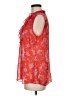 CAbi 100% Polyester Red Sleeveless Blouse Size M - photo 5