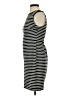 Old Navy Stripes Black Casual Dress Size XS - photo 5