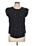 Shein 100% Polyester Polka Dots Black Sleeveless T-Shirt Size L - photo 1