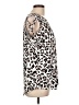 ADREAMLY Animal Print Ivory Short Sleeve T-Shirt Size L - photo 4