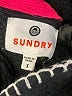 Sundry Color Block Black Pullover Sweater Size Lg (3) - photo 8
