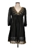 H&M 100% Polyester Black Cocktail Dress Size 10 - photo 1