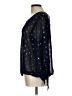Bobeau 100% Polyester Black 3/4 Sleeve Blouse Size L - photo 5