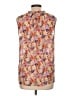 Maison d' Amelie 100% Polyester Orange Sleeveless Blouse Size L - photo 2