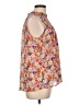 Maison d' Amelie 100% Polyester Orange Sleeveless Blouse Size L - photo 4