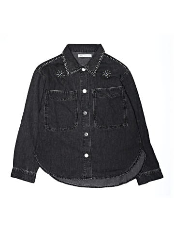 Zara Long Sleeve Button-Down Shirt (view 1)