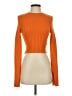 Zara Color Block Orange Turtleneck Sweater Size S - photo 1