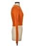 Zara Color Block Orange Turtleneck Sweater Size S - photo 4