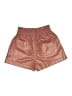 Zara Metallic Brown Shorts Size 8 - photo 2