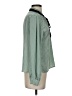Active USA 100% Polyester Green Long Sleeve Blouse Size S - photo 4