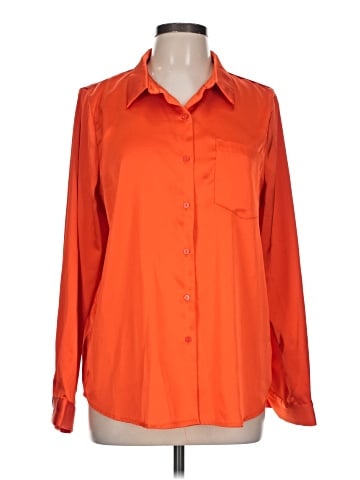 Skies Are Blue Long Sleeve Blouse (view 1)