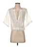 Rag & Bone 100% Ramie Ivory Short Sleeve Blouse Size S - photo 1