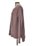 Listicle Tweed Burgundy Pullover Sweater Size S - photo 5