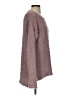 Listicle Tweed Burgundy Pullover Sweater Size S - photo 4