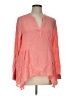 Maeve Pink Long Sleeve Blouse Size 12 - photo 1