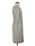 Emploi Solid Gray Casual Dress Size S - photo 4